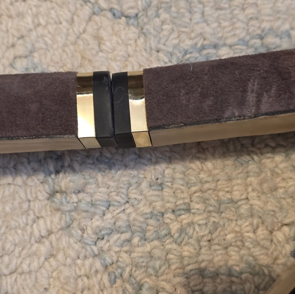 Kate Spade Aldaz Gold Bow Boot, Brown Suede - Picture 7 of 15